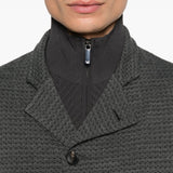 Emporio Armani Charcoal Wool Blend Jacket