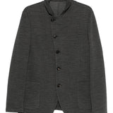 Emporio Armani Charcoal Wool Blend Jacket