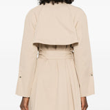 Emporio Armani Beige Trench Coat