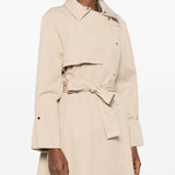 Emporio Armani Beige Trench Coat