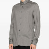 Emporio Armani Midnight Geometric Patterned Shirts