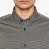 Emporio Armani Midnight Geometric Patterned Shirts