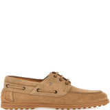 Tod's Dark Chocolate Suede Leather Loafers