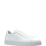 Tod's White Intricately Luxurious Leather Sneakers