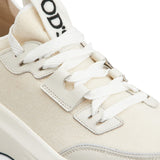 Tods Grey Characterful Textured Lightweight Sneakers