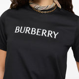Burberry Black Logo Print Tee