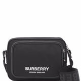 Burberry Jet Black Nylon Crossbody Bag