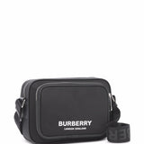Burberry Jet Black Nylon Crossbody Bag