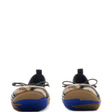 Burberry Beige Extravagant Embroidered Velvet Flats