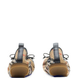 Burberry Beige Extravagant Embroidered Velvet Flats