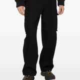 Burberry Black Prestigious Checkered Cargo Trousers