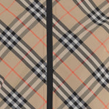 Burberry Beige Checkered Detachable Hooded Overcoat