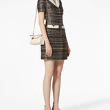 Valentino Garavani Ivory Rockstud Shoulder Bag