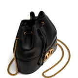 Valentino Garavani Black VLogo Signature Messenger