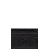 Thom Browne Black Leather Card Case