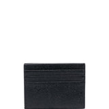 Thom Browne Black Leather Card Case