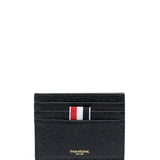 Thom Browne Black Leather Card Case