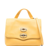 Zanellato Yellow Magnificent Postina Saeta Handbag
