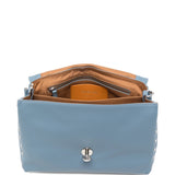 Zanellato Clear Blue Postina Leather Handbag