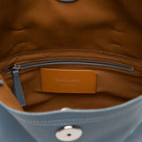 Zanellato Midnight Blue Embellished Locking Handbag