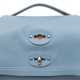 Zanellato Midnight Blue Embellished Locking Handbag