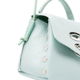 Zanellato Sea Green Pebbled Calfskin Handbag