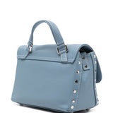 Zanellato Clear Blue Postina Saeta Handbag