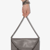Stella McCartney Iridescent Charcoal Falabella Wallet