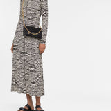 Stella McCartney Black Falabella Monogramming Wallet