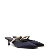 Stella McCartney Cerulean Pearl Embellished Sandals