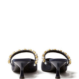 Stella McCartney Cerulean Pearl Embellished Sandals