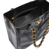 Valentino Garavani Black Monogram Tote Bag
