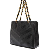 Valentino Garavani Black Monogram Tote Bag