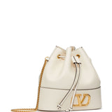 Valentino Garavani Ivory VLogo Signature Bag