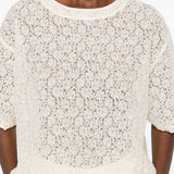 Ermanno Scervino White Embroidered Polo Shirt