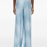 Ermanno Scervino Cerulean Wide Leg Trousers