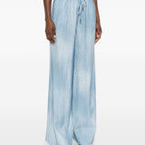 Ermanno Scervino Cerulean Wide Leg Trousers