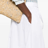 Ermanno Scervino White Maxi Skirt