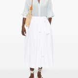 Ermanno Scervino White Maxi Skirt