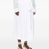 Ermanno Scervino White Maxi Skirt