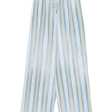 Ermanno Scervino Cerulean Wide-Legged Tailored Trousers