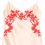 Ermanno Scervino Powder Intricately Embroidered Top