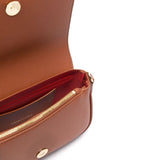 Emporio Armani Brown Flap Crossbody Bag