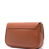 Emporio Armani Brown Flap Crossbody Bag