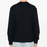 Emporio Armani Cerulean Embroidered Logo Sweatshirt