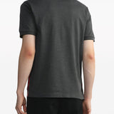 Thom Browne Charcoal Luxurious Polo Shirt