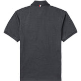 Thom Browne Charcoal Luxurious Polo Shirt
