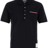 Thom Browne Blue Classic Polo Shirt