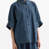 Jil Sander Blue Button Closure Shirt