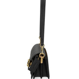 Coach Charcoal Silk Tabby Shoulder Bag